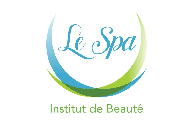 Conception de logo zen et organique pour l'institut Le Spa par Agraf.
